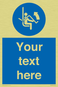 Custom Mandatory: Open safety bar of chairlift